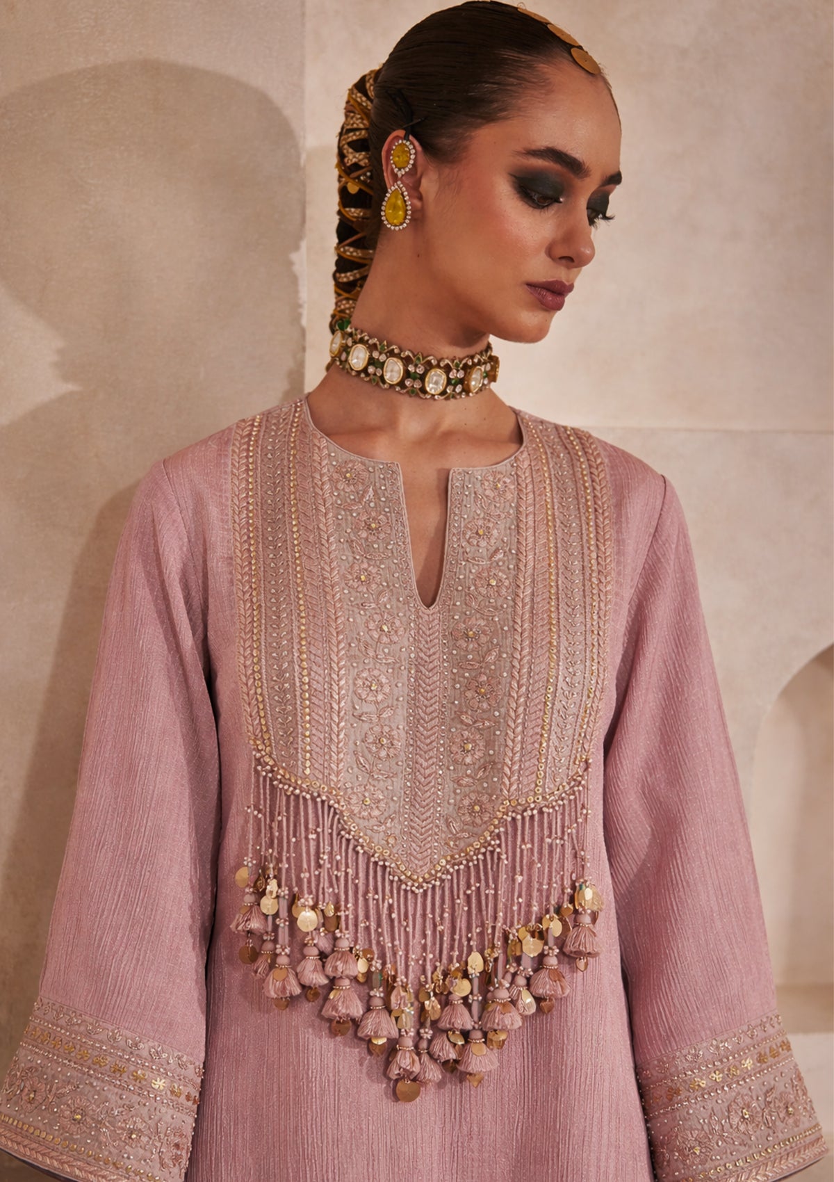 Blush Gulmarg Pheran Kurta Set