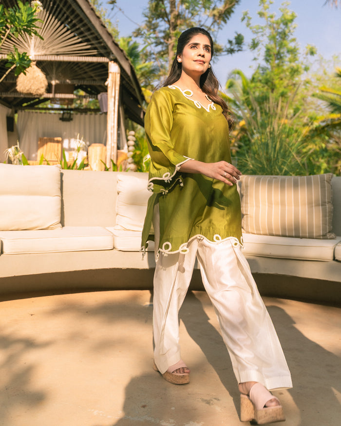 Sage Twisted Farshi Set