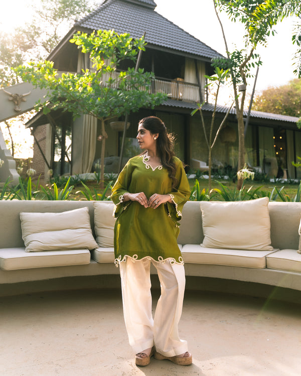 Sage Twisted Farshi Set