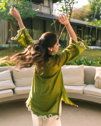 Sage Twisted Farshi Set