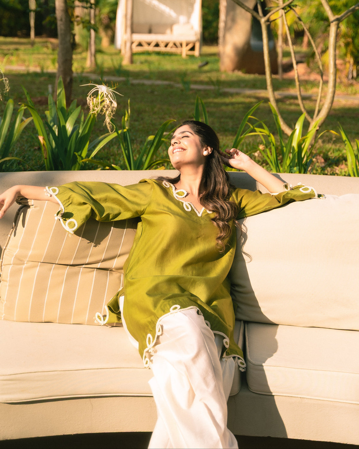 Sage Twisted Farshi Set