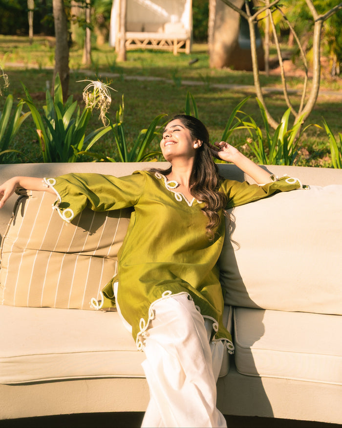 Sage Twisted Farshi Set