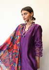 Rang Scalloped Kurta Set