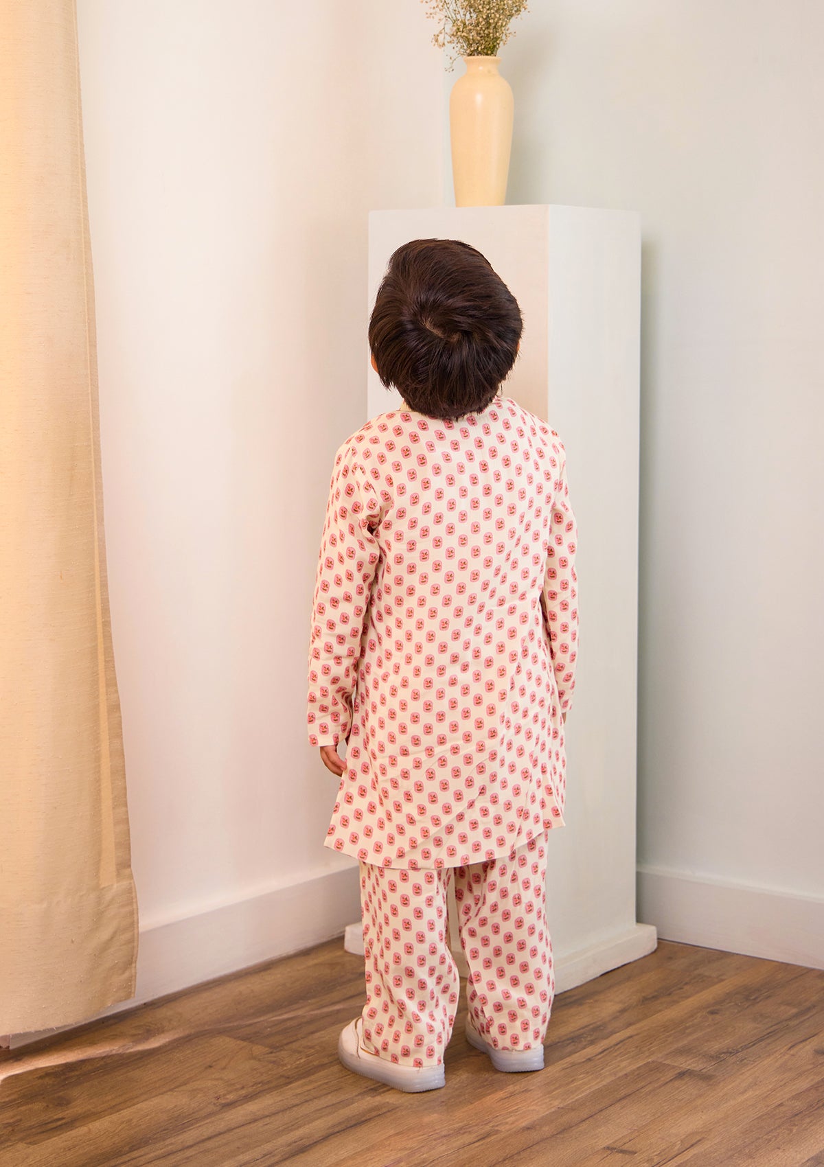 Kids Ivory Meadow Kurta Set