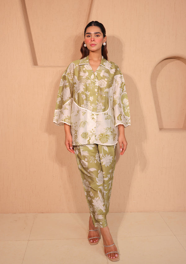 Olive Santorini Co-ord Set (Sale)