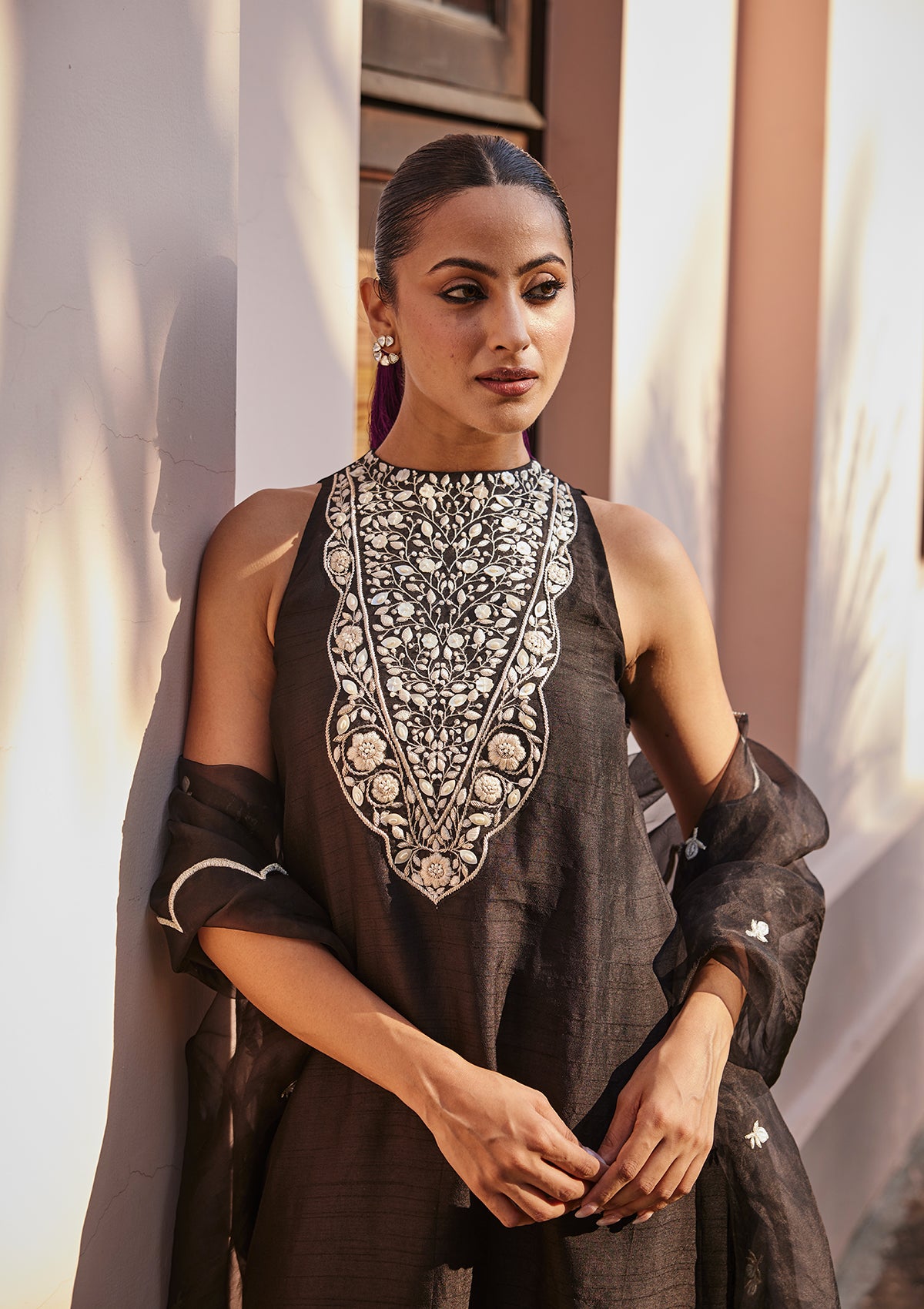 Coal Mogra Farshi Set