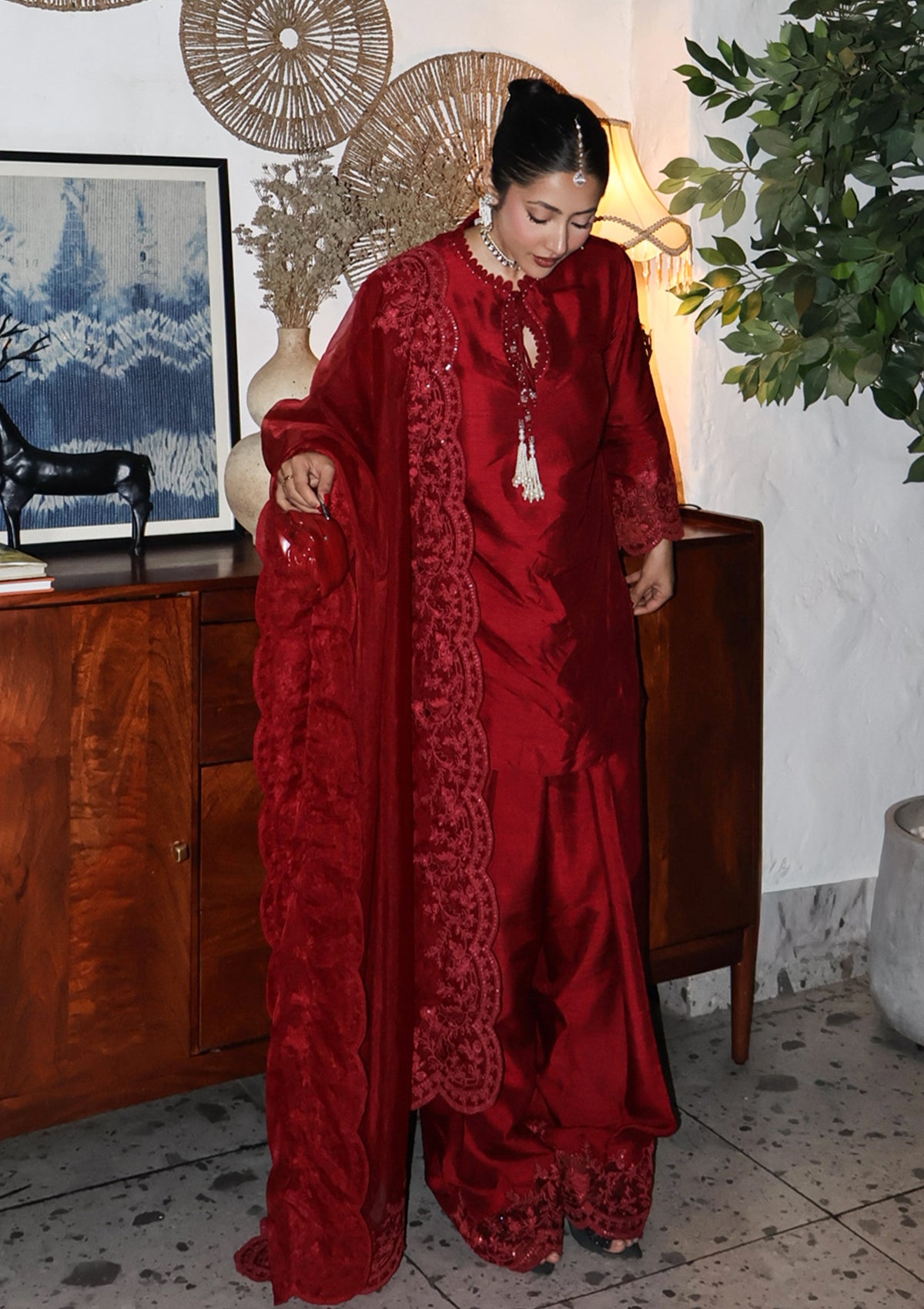 Ruby Mughal Farshi Salwar Set