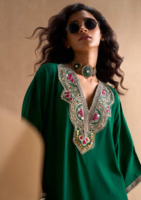 Emerald Pheran Kurta Set