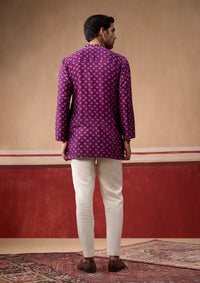 Ira Plum Kurta Set