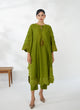 Sage Florale Kaftan Set