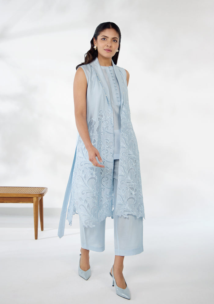 Ice Sorbet Trench Trio Set