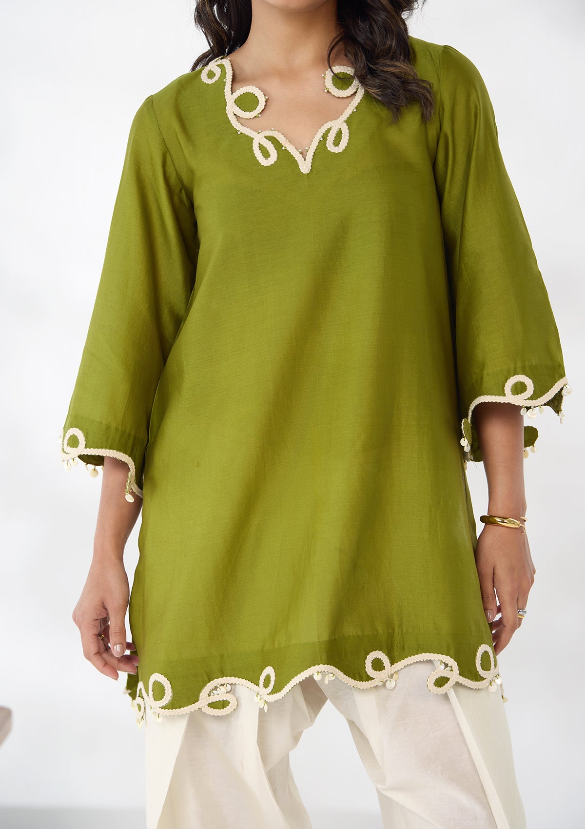 Sage Twisted Farshi Set