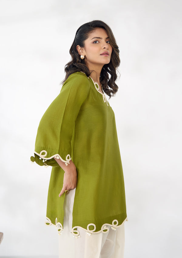 Sage Twisted Farshi Set