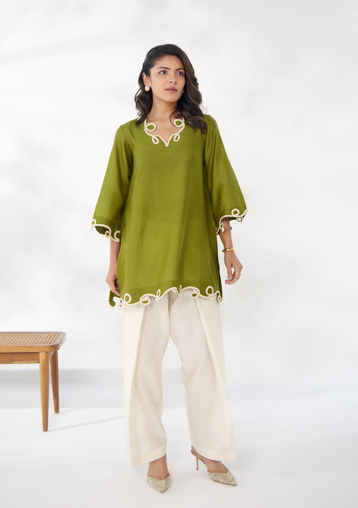 Sage Twisted Farshi Set