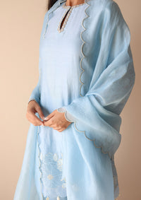 Ice Applique Kurta Set