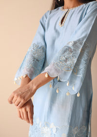 Ice Applique Kurta Set