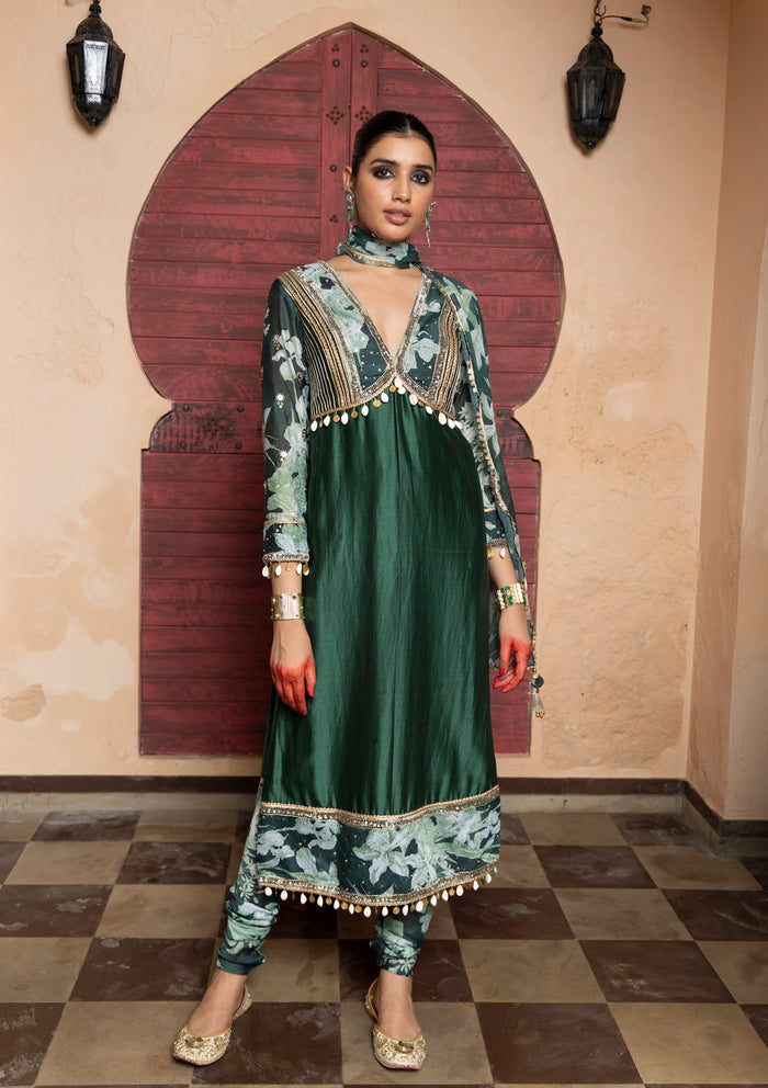 Nur Emerald Kurta Set