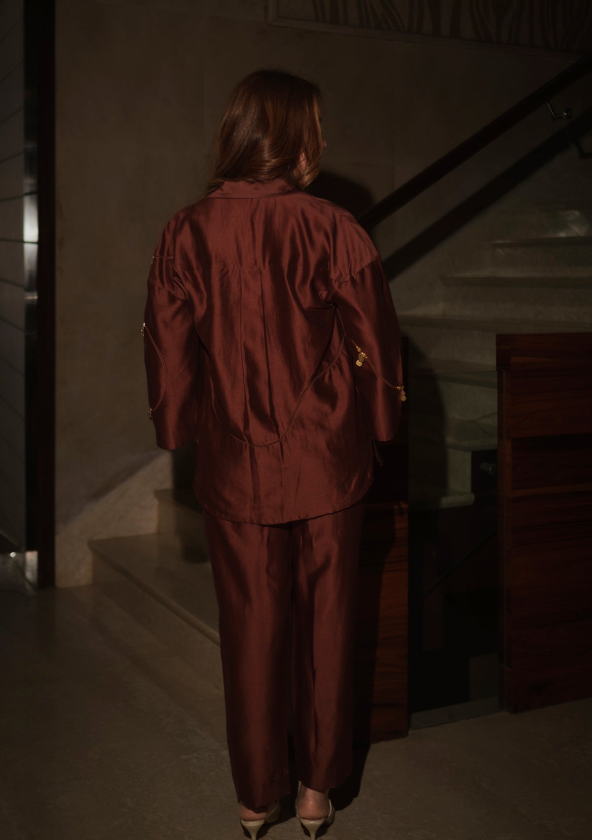 Mocha Santorini Co-ord Set