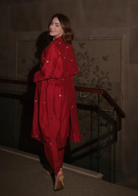 Ruby Stardust Trench Trio Set