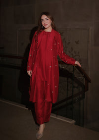 Ruby Stardust Trench Trio Set