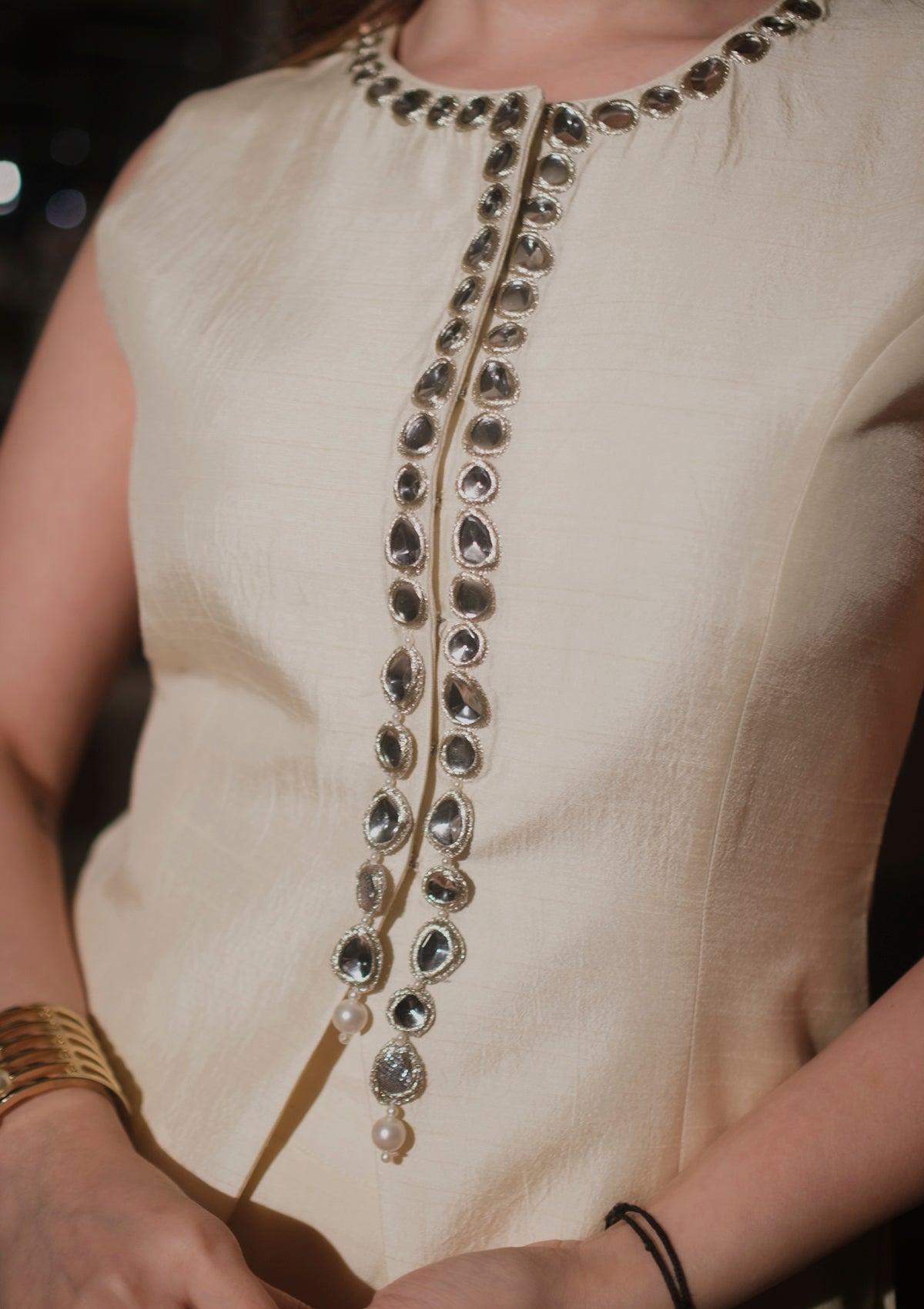 Ivory Cosmo Waistcoat Set