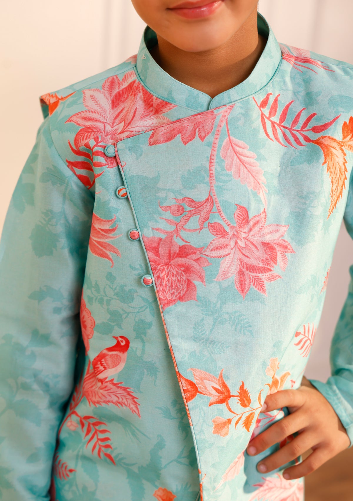 Kids Bluebell Overlap Bundi Set