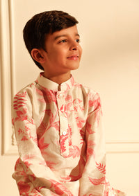 Kids Peony Kurta Set