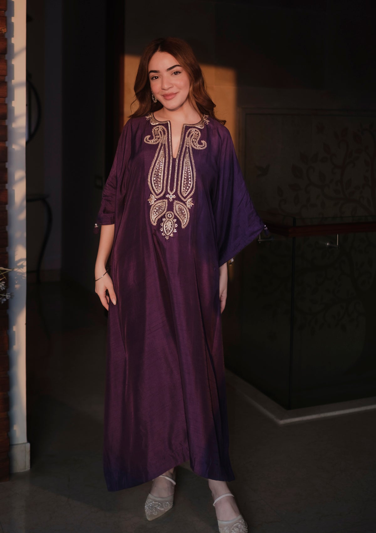Amethyst Afterglow Kaftan