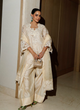Ivory Applique Embroidered Farshi Set