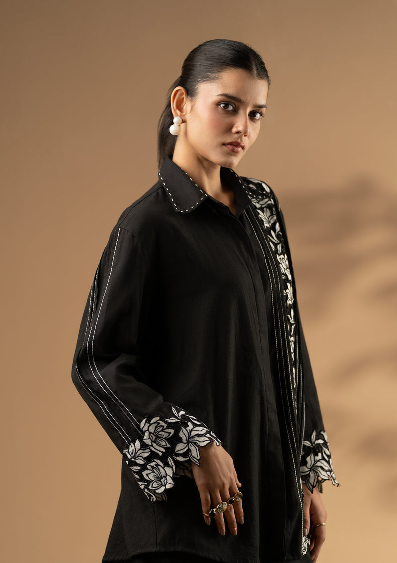 Coal Shirt Co-ord Set