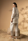 Ivory Striped Co-ord Set