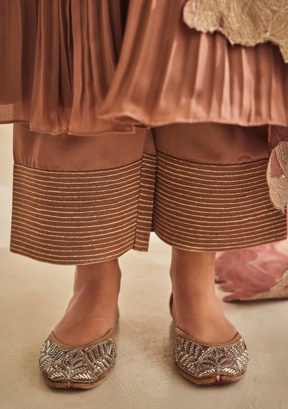 Rose Dilli Anarkali Set