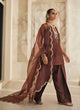 Mocha Lucknow Farshi Salwar Set