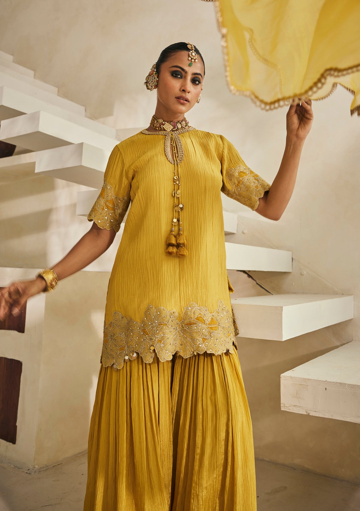 Amber Hyderabad Gharara Set