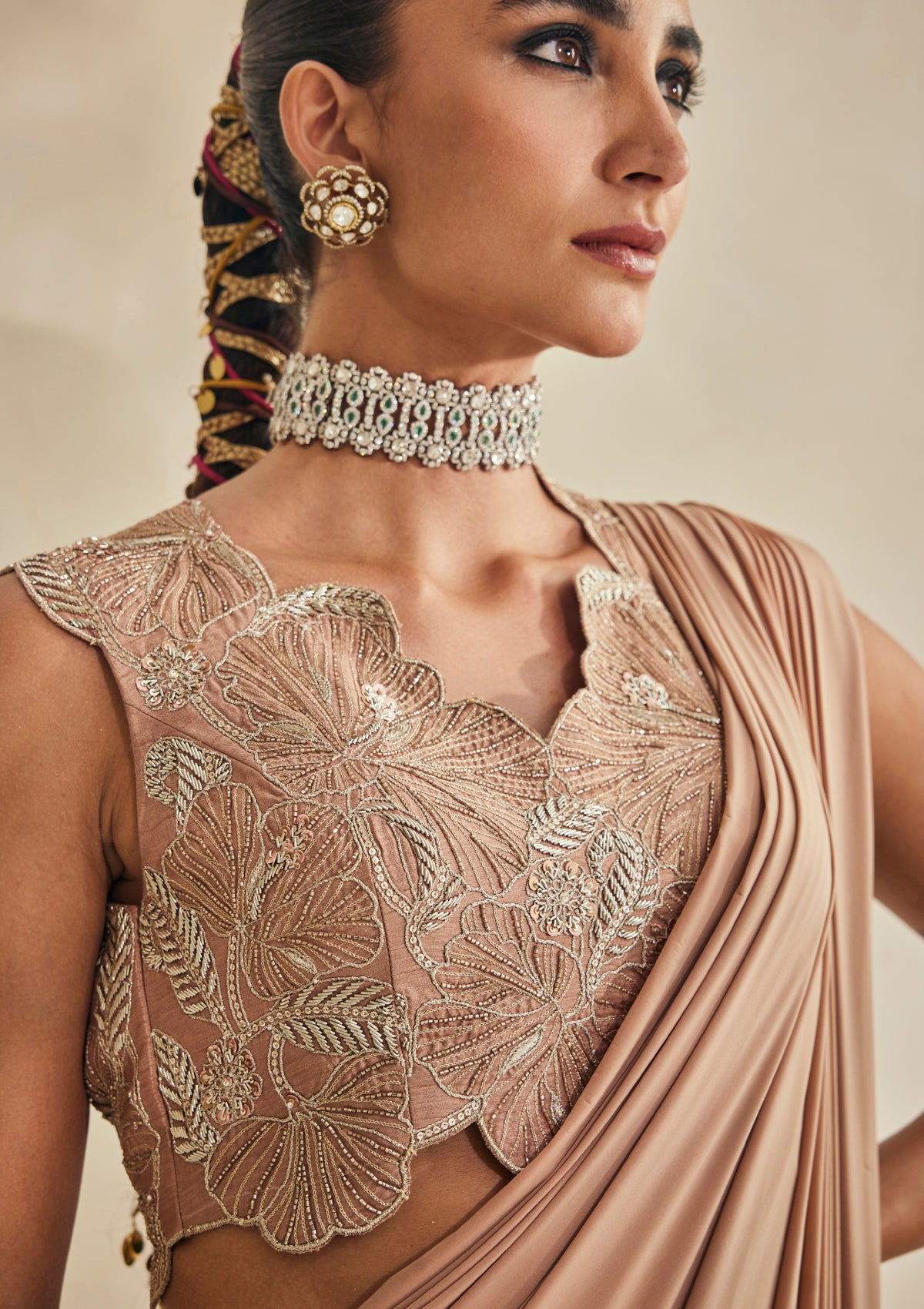 Sand Kolkata Saree Set