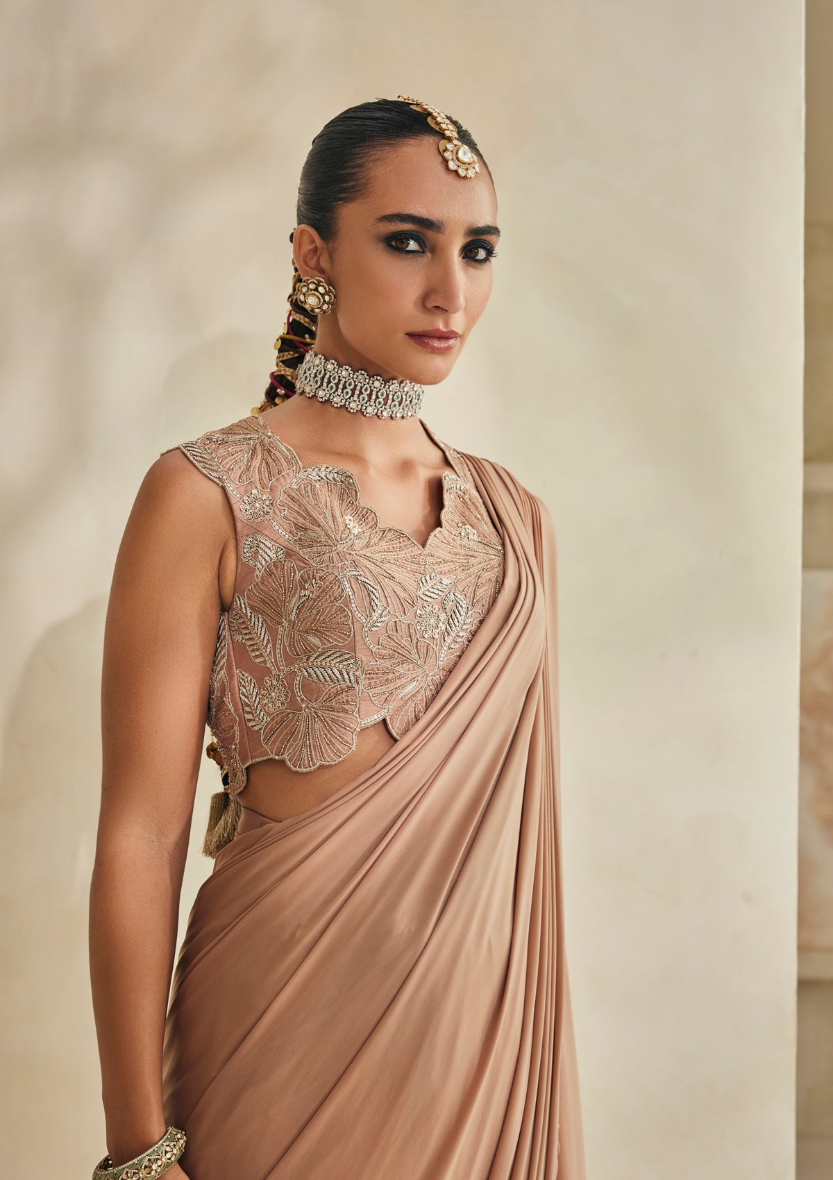 Sand Kolkata Saree Set