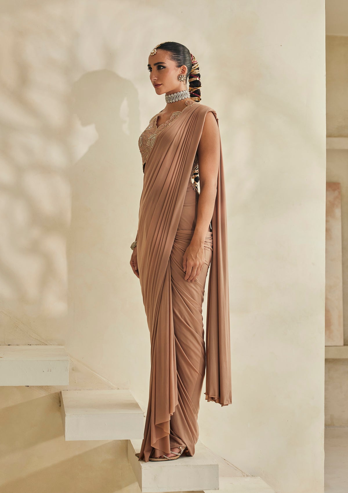 Sand Kolkata Saree Set