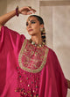 Fuchsia Jaipur Kaftan Set