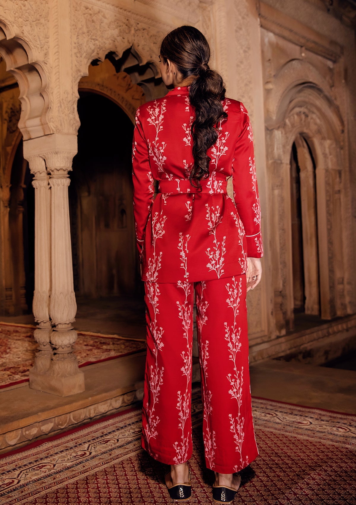 Asmira Ruby Blazer Set
