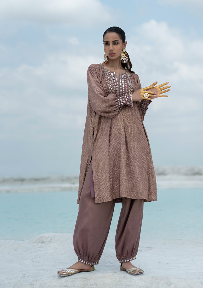 Crushed Lilac Kurta Set