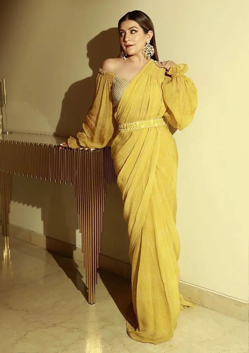 Safar Amber Saree Set