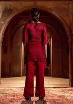 Geometric Kaftan Set
