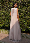 Pale Pink Corset Anarkali Set
