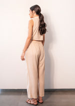Sand Knotted Top and Pants